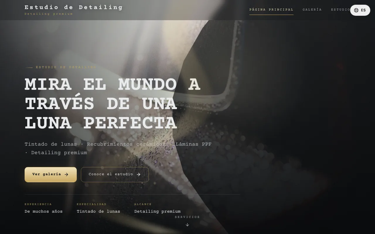 Web Vinilos y detailing premium