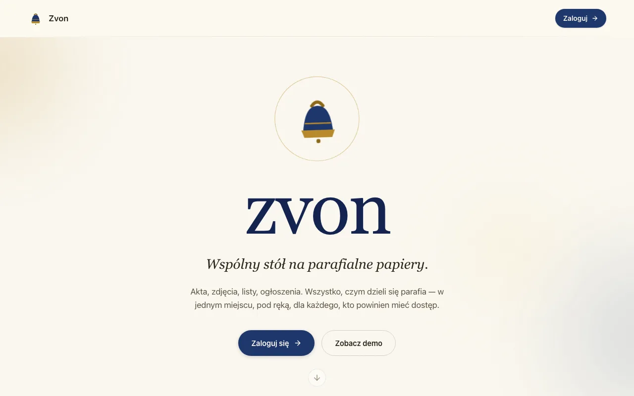 Aplicación Zvon